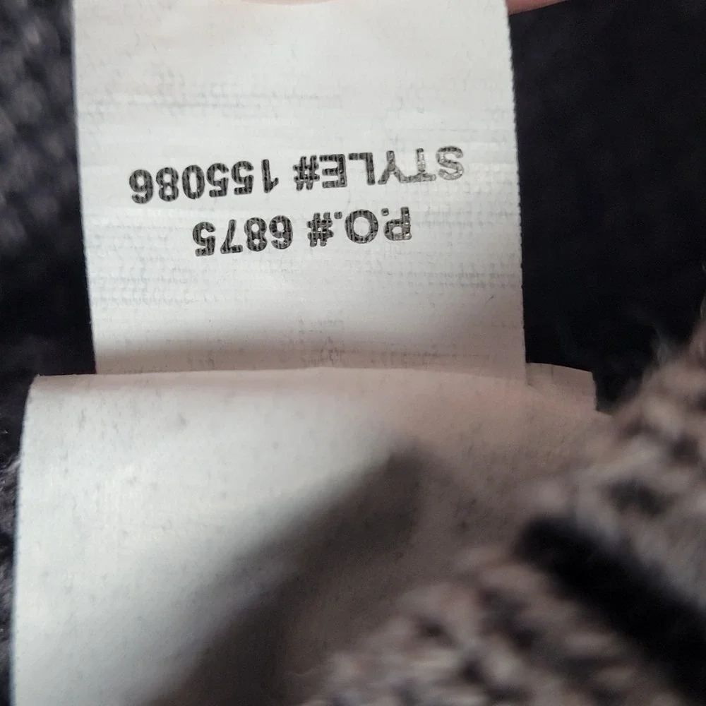 🧥 Carbon 2 Cobalt 1/4 Zip Sweater Men L Gray Hi‑Def Birdseye Heavyweight Preppy